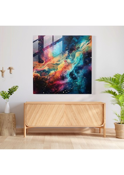 Yıldız Haritası Cam Baskı - Yıldız Haritası, Takımyıldızları, Ev Dekorasyonu, Yıldız Haritası, 30X30 modelleri