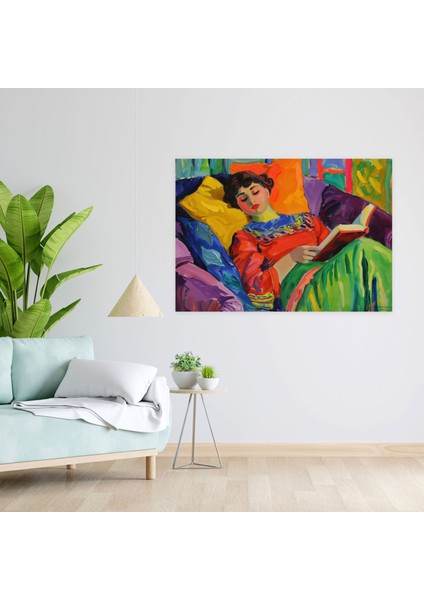 Henri Matisse Kanvas Tablo - Henri Matisse, Kanvas Tablo, Henri Matisse, Kanvas Tablo, 50X30