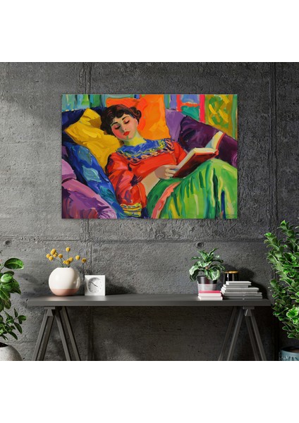 Henri Matisse Kanvas Tablo - Henri Matisse, Kanvas Tablo, Henri Matisse, Kanvas Tablo, 50X30
