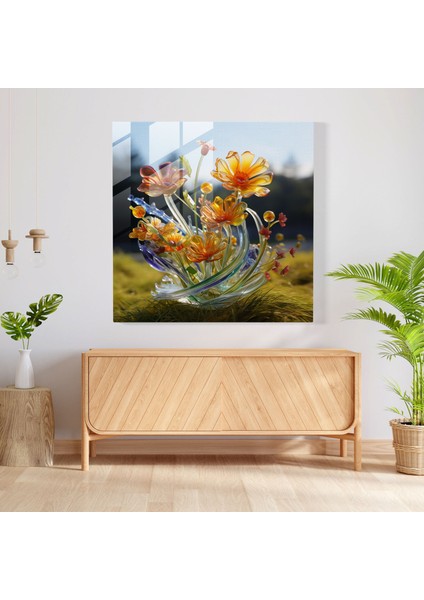 Kır Çiçeği Özü - Cam Heykel - Kır Çiçeği, Elegance, Cam Sanatı, Cam Heykel, 30X30 fiyatları
