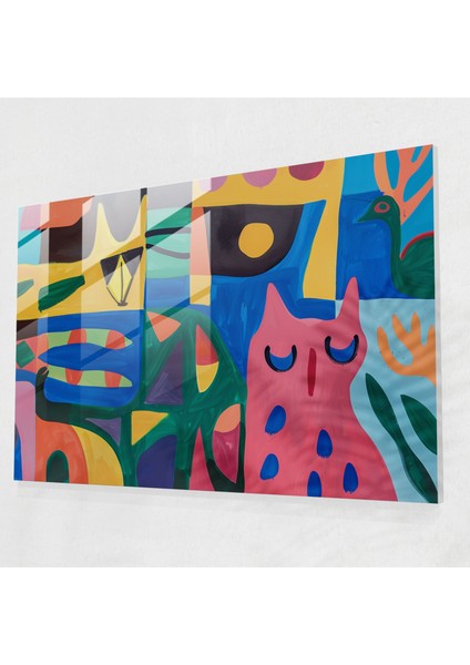 Henri Matisse Duvar Dekorasyonu - Henri Matisse, Cam Duvar Sanatı, Duvar Dekorasyonu, Modern Sanat, 45X30