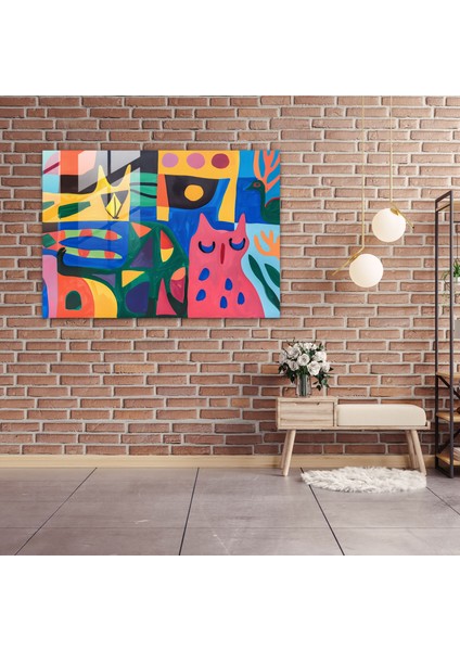 Henri Matisse Duvar Dekorasyonu - Henri Matisse, Cam Duvar Sanatı, Duvar Dekorasyonu, Modern Sanat, 45X30