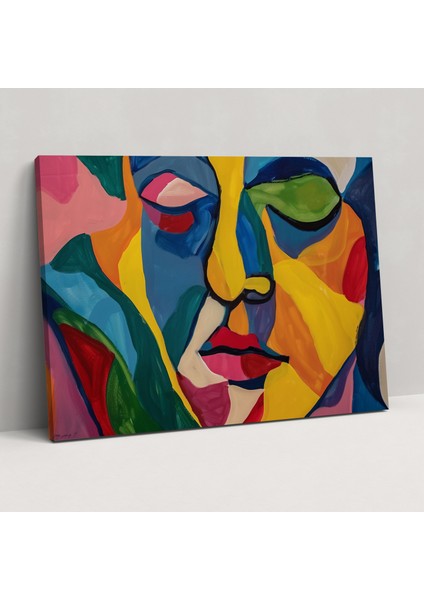 Akan Soyut Figür Henri Matisse Kanvas Tablo - Henri Matisse, Henri Matisse, Kanvas Tablo, Duvar Sanatı, 50X30
