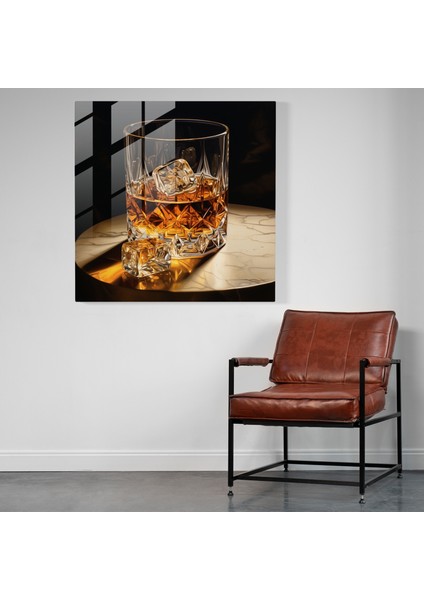 Viski Bardağı Natürmort Baskı, 30X30 fiyatları