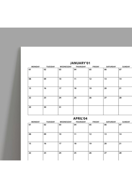 2025 Yıllık Planlayıcı Duvar Takvimi 2025 Planlayıcı Takvim 2025 Year Planner Boyut 70 x 100 cm fiyatları