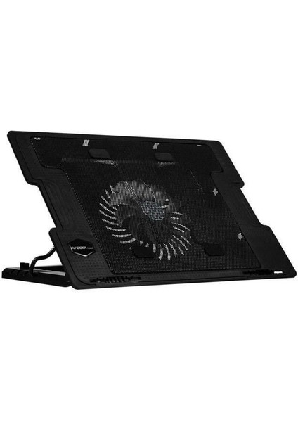 Siyah Ayarlanabilir Dizüstü Bilgisayar Laptop Tablet Notebook Soğutma Fanı Sessiz Cooling Pad