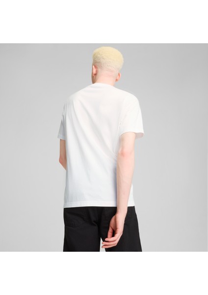 Graphıcs Skateboard Erkek Tişört 68345902-BEYAZ Xl - Beyaz indirimleri