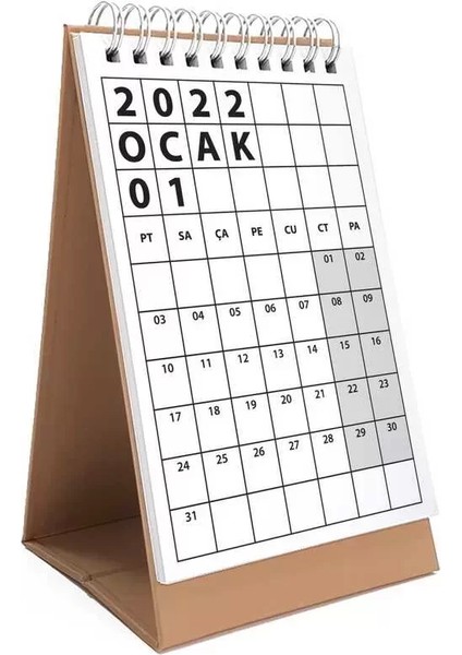 Takvim Kraft 2025 Masa Takvimi