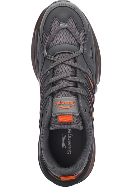 ZALAR Erkek Sneaker Koşu & Yürüyüş Ayakkabısı Koyu Gri / Turuncu indirimleri