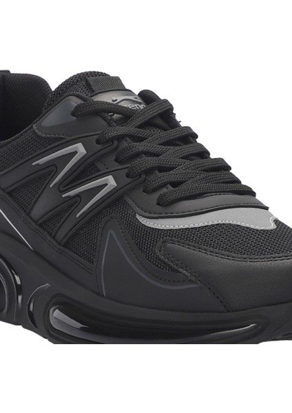 ZIGOR Erkek Sneaker Koşu & Yürüyüş Ayakkabısı Siyah / Koyu Gri