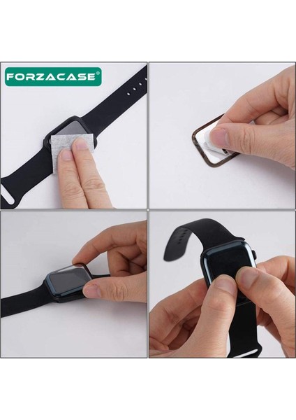 Apple Watch Ultra / Ultra 2 49MM Önü Açık Sert Plastik Kılıf + Ekran Koruma Filmi - FC624 indirimleri