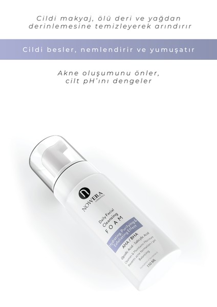 Makyaj ve Yüz Temizleme Köpüğü, Sivilce, Akne, Siyah Nokta Karşıtı Yüz Temizleyici, Salisilik Asit fırsatları