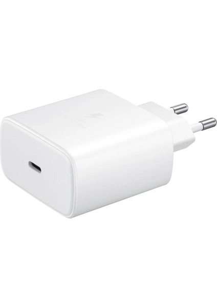 Beyaz Samsung Galaxy A40 Uyumlu 45W Süper Hızlı Seyahat Adaptörü Beyaz 1 Yıl Ithalatçı Garantili fiyatları