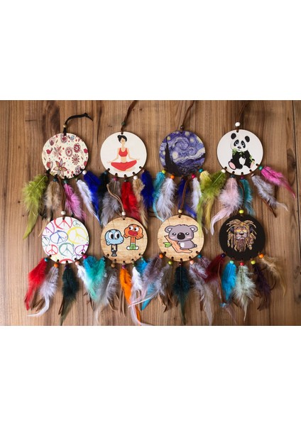 Düş Kapanı Rüya Kapanı Dream Catcher (Sevimli Panda) modelleri
