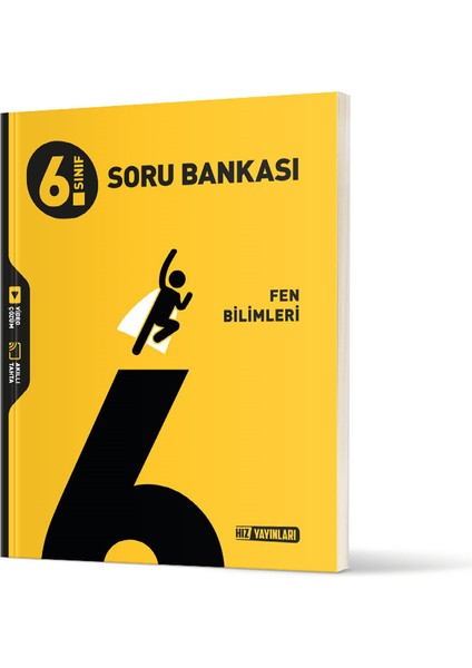 6. Sınıf Bumerang 32 Hafta Deneme Fen Bilimleri - Hız Yayınları 6. Sınıf Fen Bilimleri Soru Bankası