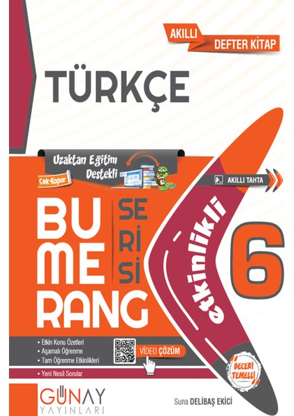 6. Sınıf Bumerang Türkçe - Hız Yayınları 6. Sınıf Matematik Soru Bankası