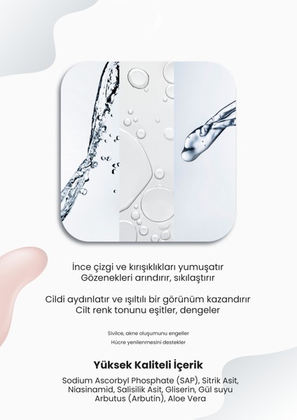 Cilt Arındırıcı, Aydınlatıcı Aha Bha Peeling Etkili Niasinamid Cilt Maskesi, Jel modelleri