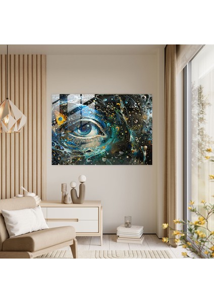 Salvador Dali Göksel Vizyonlar Cam Baskı - Salvador Dali, Gerçeküstücülük, Ev Dekorasyonu, Salvador Dali, 45X30 modelleri