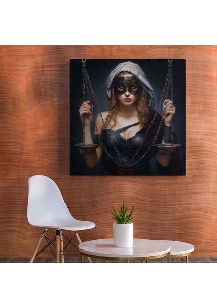 Lady Justice Kanvas Tablo - Hukuk, Kanvas Tablo, Duvar Dekorasyonu, 30X30 modelleri