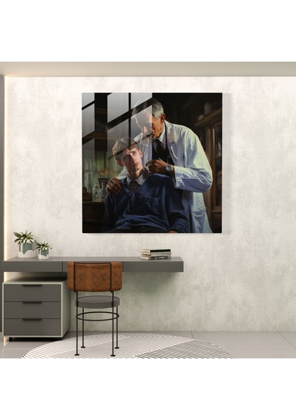 Ilaç Şefkat Cam Baskı - Tıp, Cam Baskı, Cam Duvar Sanatı, Cam Sanatı, 30X30