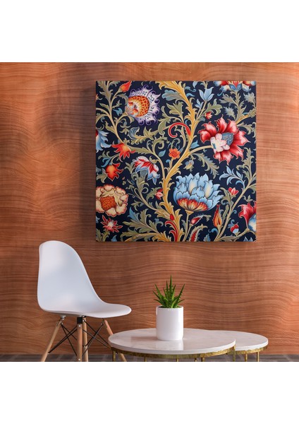 Lüks Tekstil Tasarımı Osmanlı Imparatorluğu Kanvas Tablo, 30X30