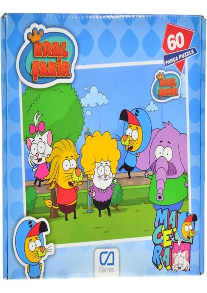 Ca Kral Şakir Puzzle 60 Prç 5095