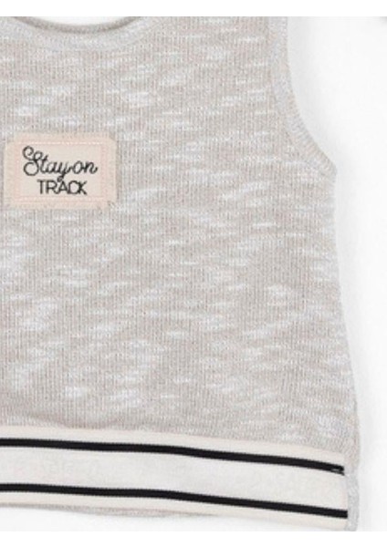 Kız Çocuk Simli Triko Kumaş Crop Bluz