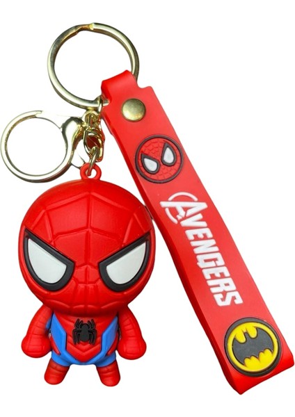 Unique Touch Örümcek Adam Silikon Anahtarlık/spiderman Silicon Keychain