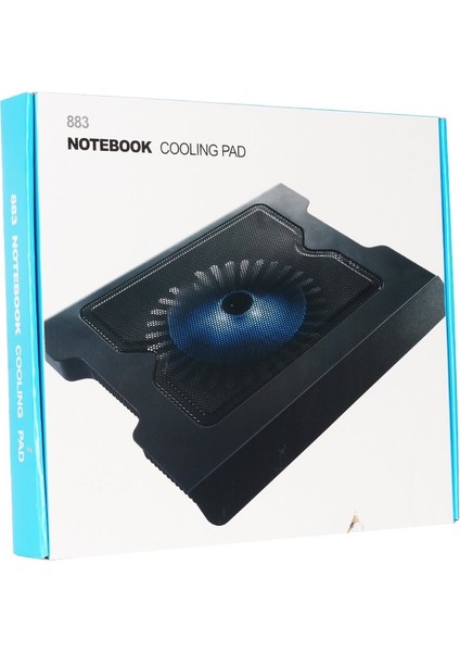 Powermaster 883 120 mm 1500 Rpm Tek Fanlı Işıklı Notebook Laptop Soğutucu