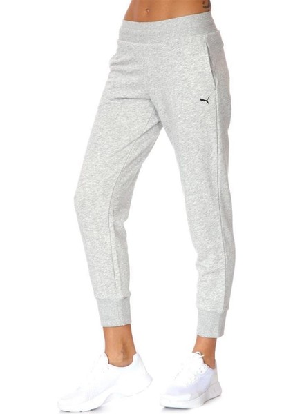 Essential Sweatpants Kadın Gri Eşofman Altı 586842 54
