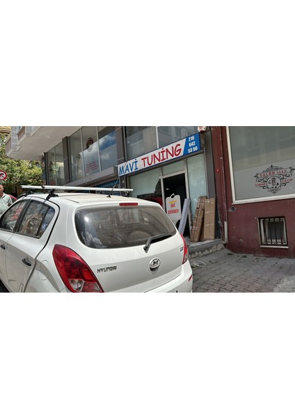 Hyundai I20 2008-2013 Oluksuz Tip Port Bagaj Tavan Çıtası Ara Atkı Kapıdan Sıkıştırmalı fırsatları