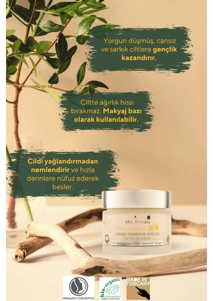Prima Spremitura Bio Yaşlanma Etkileri Karşıtı Nemlendirici Yüz Kremi - 50 ml modelleri