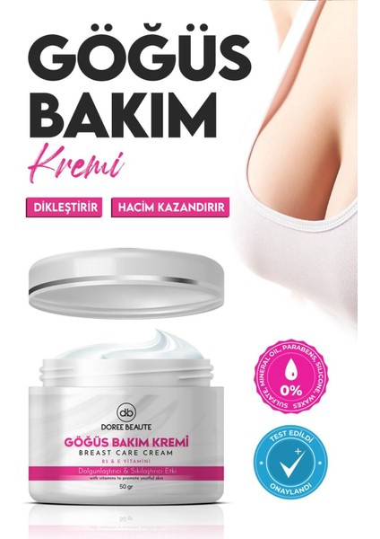 Gögüs Bakım ve &dolgunlaştırcı Çatlak Giderici Bakım Kremi 50 ml