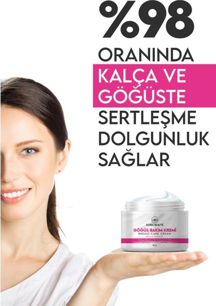 Gögüs Bakım ve &dolgunlaştırcı Çatlak Giderici Bakım Kremi 50 ml