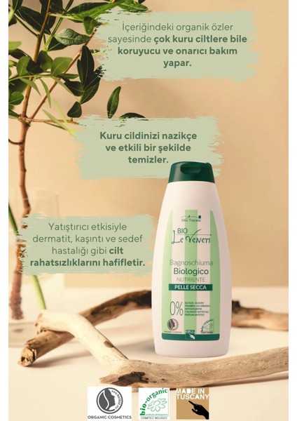 Bio Le Veneri Doğal ve Organik Besleyici Duş Jeli - Kuru Cilt 500 ml modelleri
