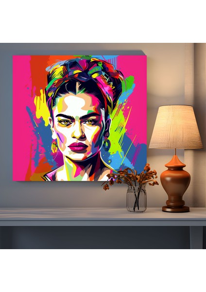 Frida Kahlo Çağdaş Kanvas Tablo - Frida Kahlo, Kanvas Tablo, Kanvas Tablo, Kanvas Tablo, 30X30