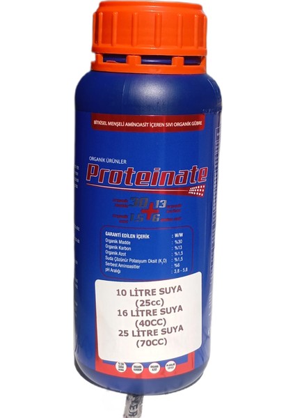 Protainate.bitkisel Menşei Aminoasit Sıvı Organik Gübre