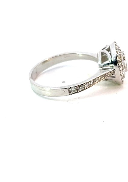 0,43 Ct 2,36 gr Tasarım Yarımtur Baget Pırlanta Yüzük fırsatları