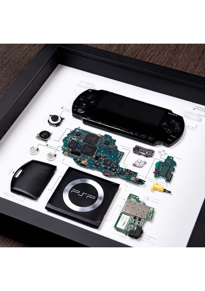Sony Psp 1000 Çerçeve Sanatı Lüks Hediye