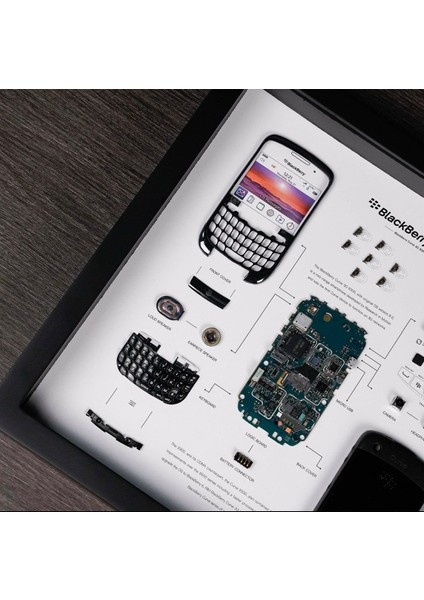 Blackberry Curve 9300 Çerçeve Sanatı Lüks Hediye