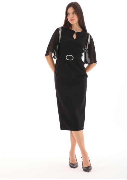 Kemer Detaylı Abiye/elbise modelleri