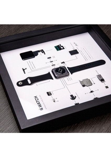 Apple Watch 1. Generation Çerçeve Sanatı Lüks Hediye
