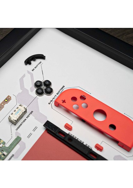 Nintendo Switch Çerçeve Sanatı Lüks Hediye