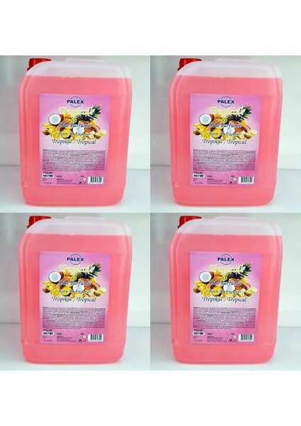 Palex 5 kg Oda Parfümü Çamaşır Parfümü 4X5KG-TROPİKAL Meyveler