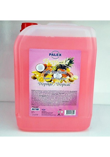 Palex 5 kg Oda Parfümü Çamaşır Parfümü 4X5KG-TROPİKAL Meyveler
