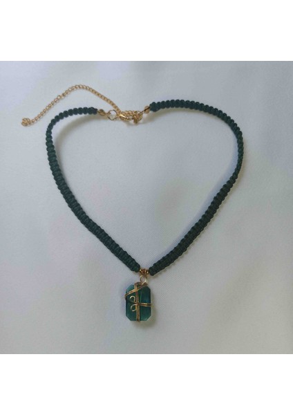Yeşil Handmade Choker Kolye modelleri