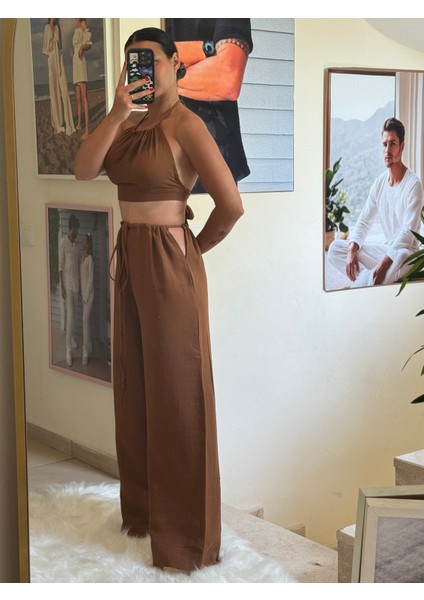 Organik Müslin Pantolon - Salopet 3 Farklı Kullanım