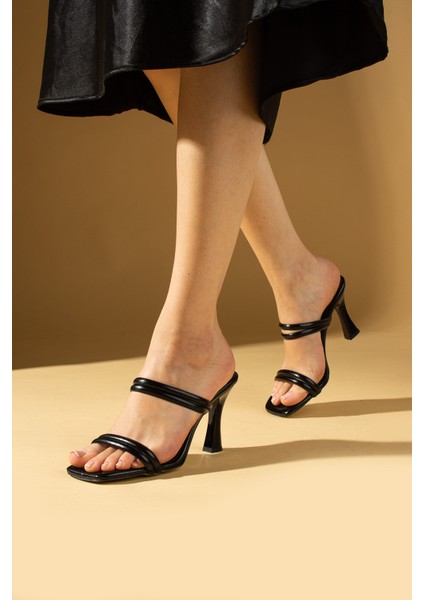 Rahat Taban Bantlı Kadeh Topuklu Kadın Terlik 009-62-24 indirimleri