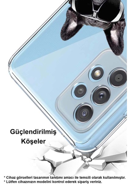 Printify Apple iPhone 5 ile Uyumlu Köpek 2 Kamera Korumalı Şeffaf Kılıf