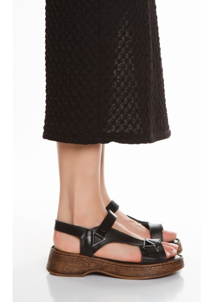 Deri Ortopedik Yumuşak Taban Kadın Sandalet fiyatları